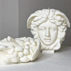 Medusa mum silikon kalıp 18 cm