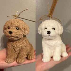 Köpek mum silikon kalıp