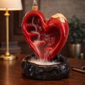 kalp tütsülük silikon kalıp no8