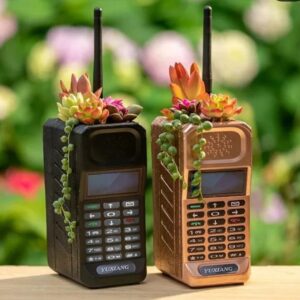 Telsiz telefon saksı silikon kalıp