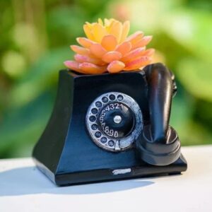 Telefon retro saksı silikon kalıp