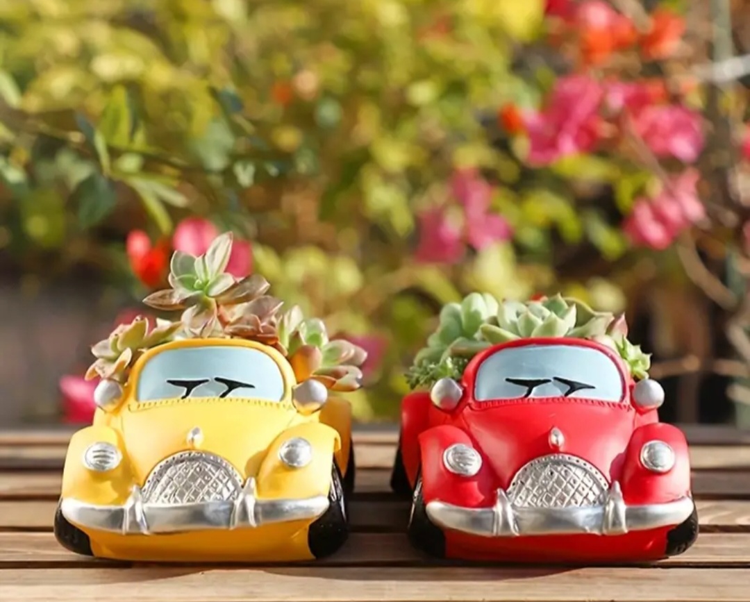 Araba saksı silikon kalıp no1 - Görsel 3