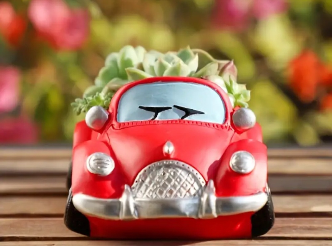 Araba saksı silikon kalıp no1