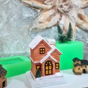 ev tütsülük 8x6 cm silikon kalıp