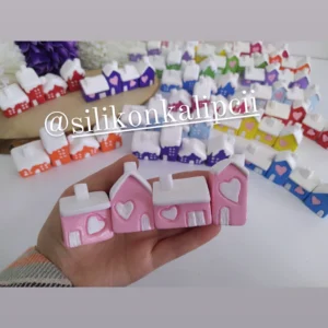 Ev 4 lü set silikon kalip no8
