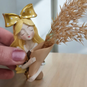 Mini kız prenses sunumluk silikon kalıp
