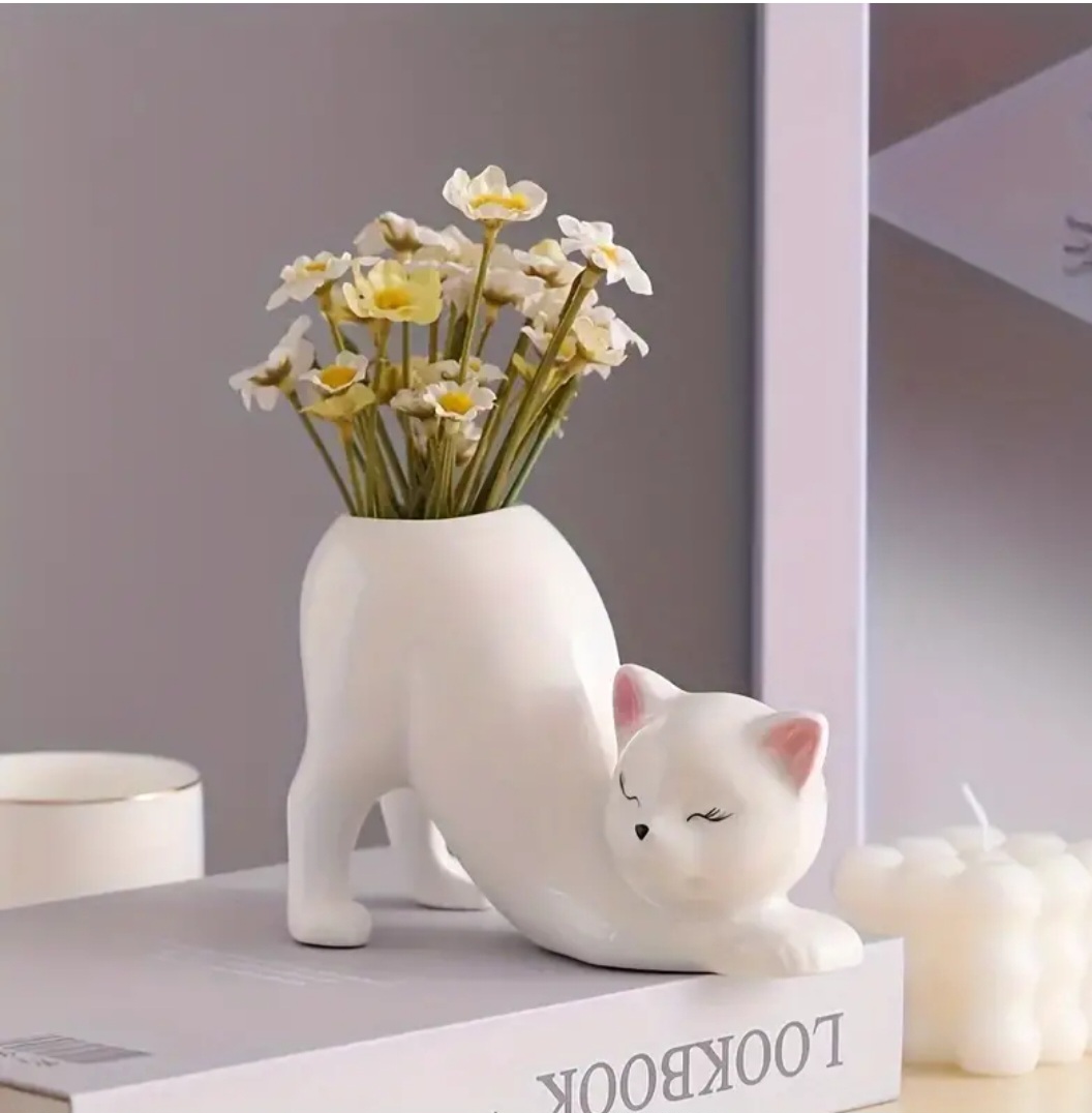 Kedi saksı silikon kalıp no8 - Görsel 2