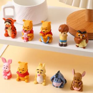 Winnie the Pooh set silikon kalıp