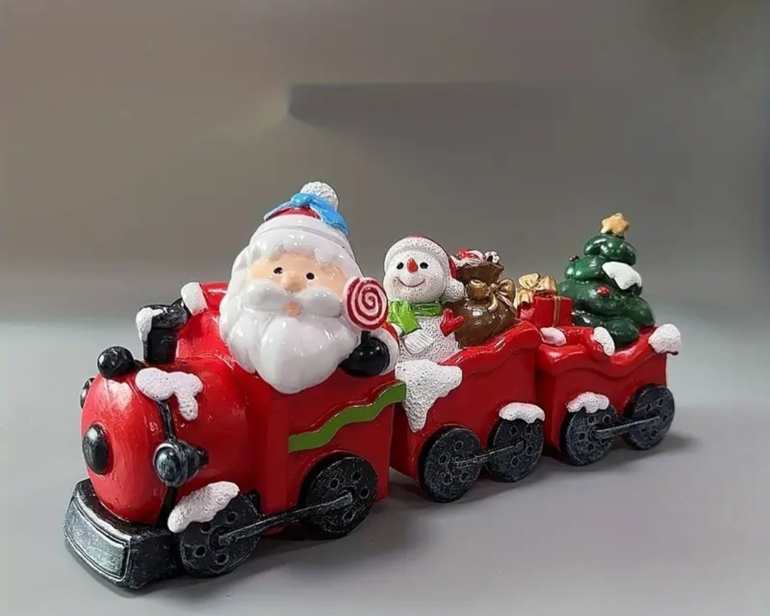 Yılbaşı treni silikon kalıp