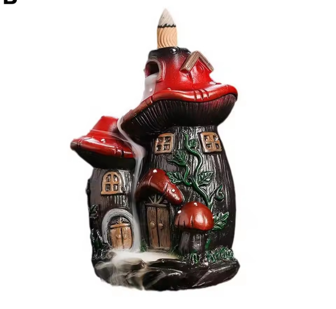 Mantar tütsülük ev silikon kalip model no 33