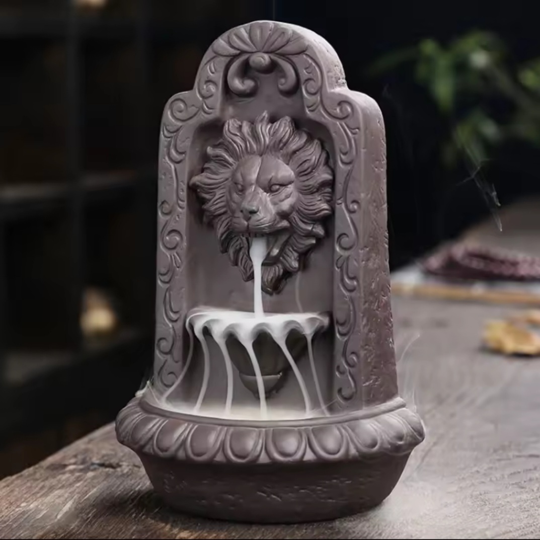 Aslan tütsülük şelalesi silikon kalıp no8