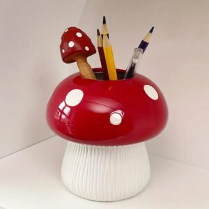 Mantar saksı kalemlik silikon kalip no8