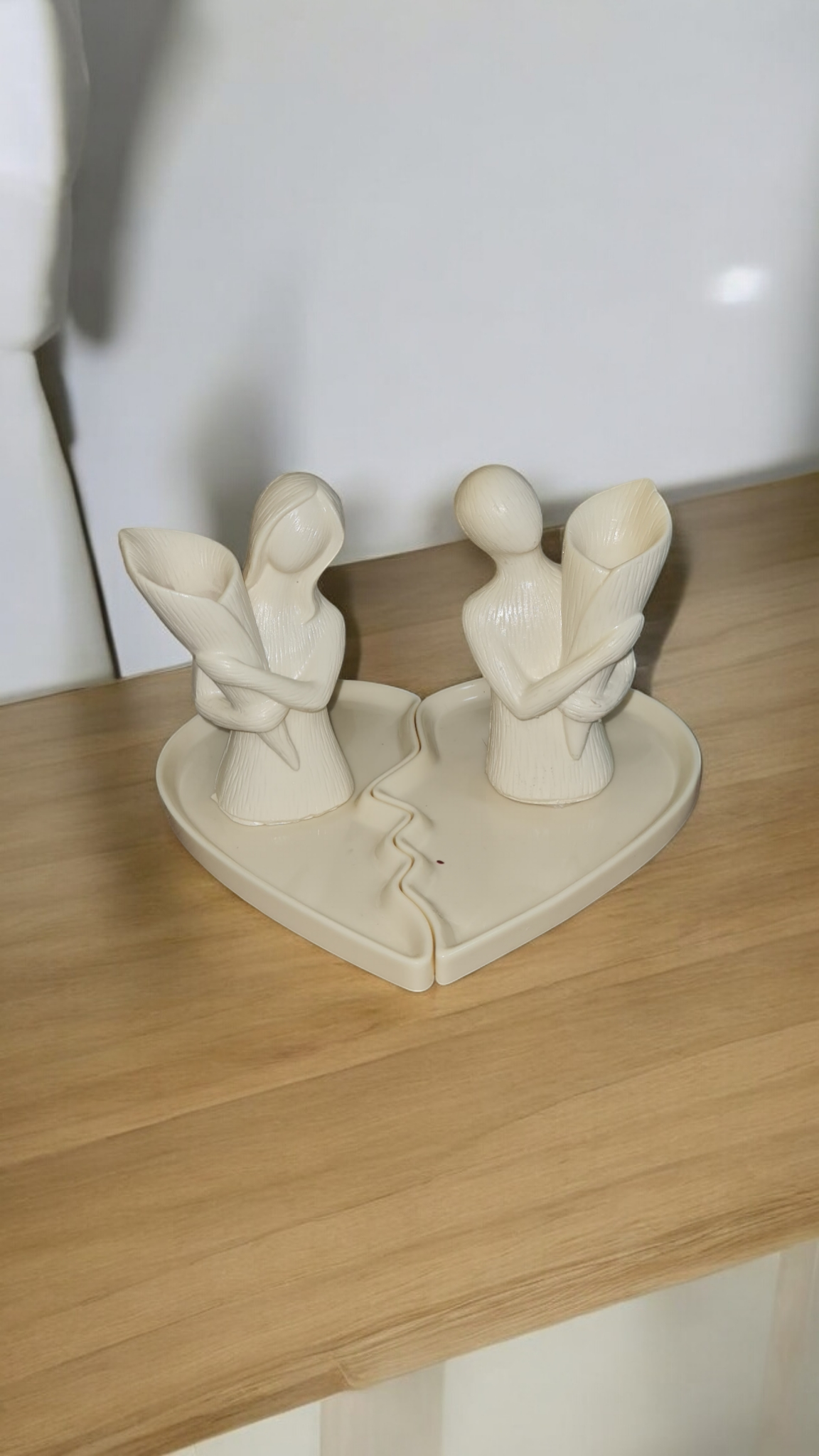 Sevgili erkek kız vazo tabak aşk silikon kalıp set - Görsel 2