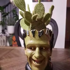 Saksı kalemlik Frankestein silikon kalıp