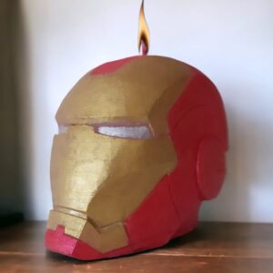 Saksı ve mum silikon kalıp ironman no 3