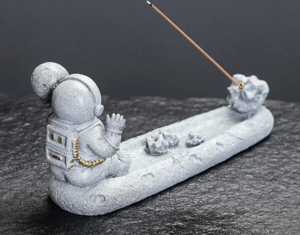 Astronot çubuk tütsülük silikon kalıp no 1 - Görsel 4