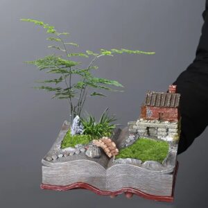 Teraryum kitap ev silikon kalıp