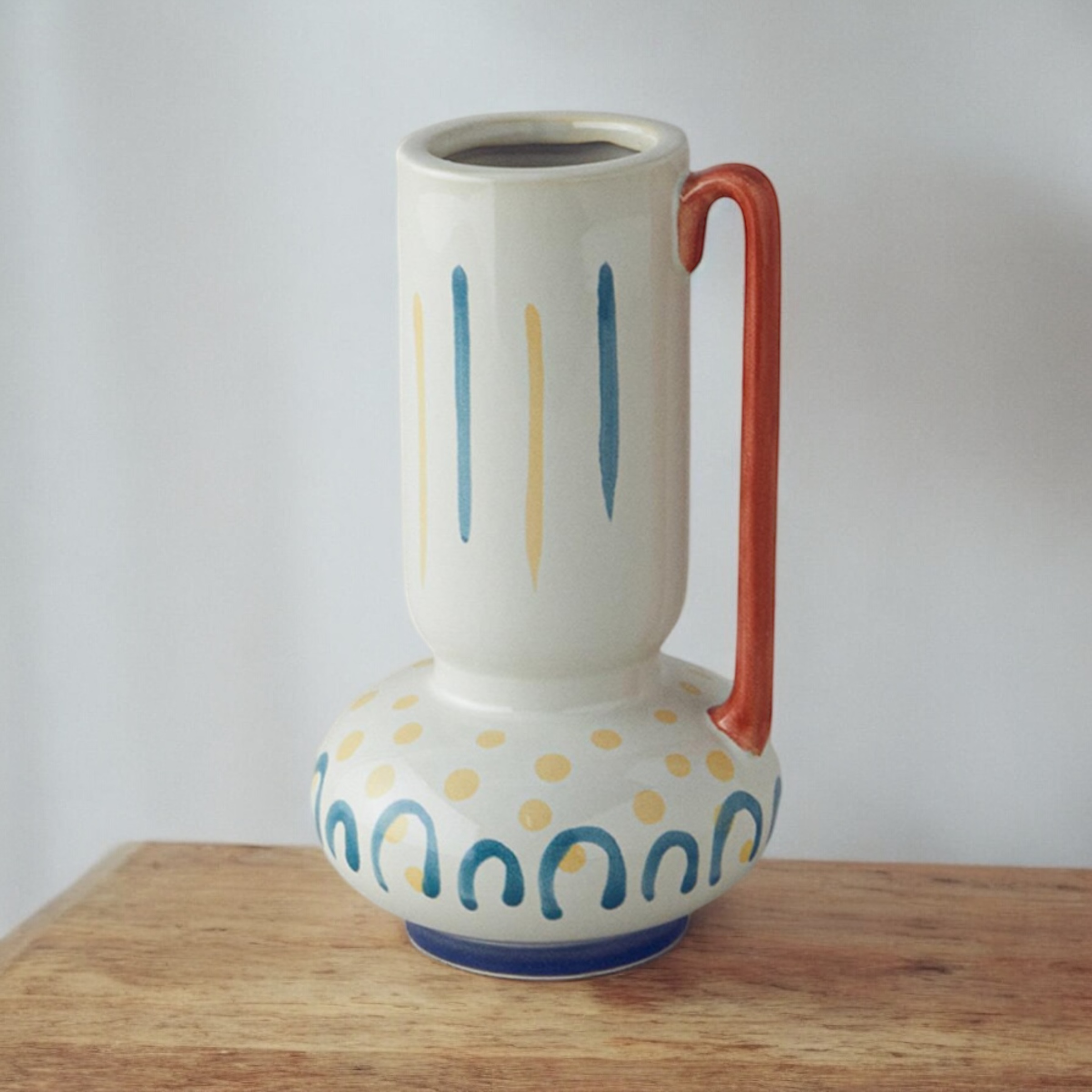 İskandinav vazo 25x 15 cm silikon kalıp