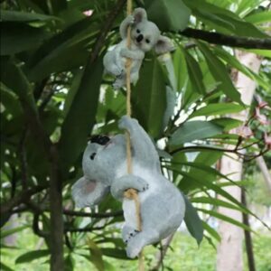 Sallanan 2 li koala silikon kalıp no38