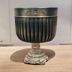 Saksı desenli 18x18 cm silikon kalıp no44