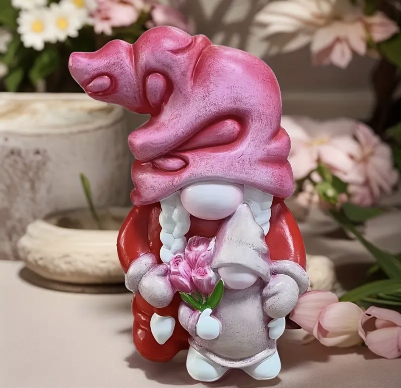 Anne kız cüce biblo silikon kalıp no11