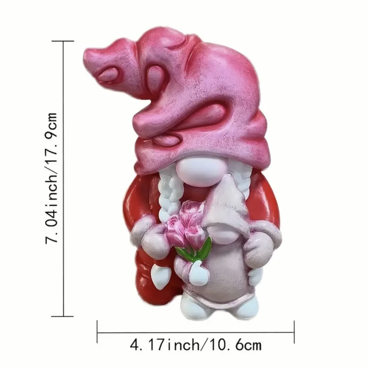 Anne kız cüce biblo silikon kalıp no11 - Görsel 3