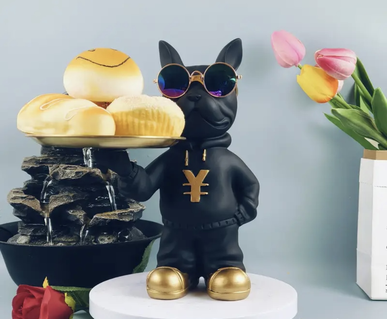 Bulldog köpek sunumluk silikon kalıp no 33 - Görsel 5