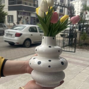 Twist vazo silikon kalıp no45