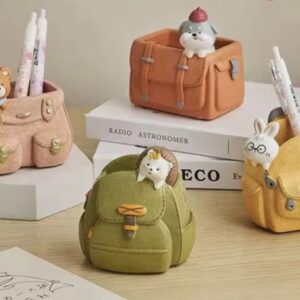 kalemlik 4 lü  şirin silikon kalıp