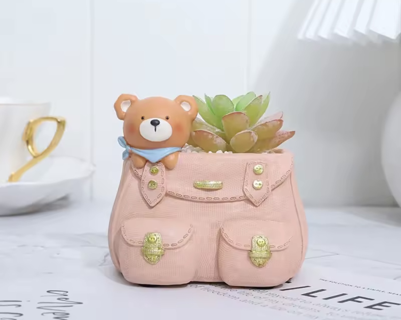 kalemlik 4 lü şirin silikon kalıp - Görsel 3