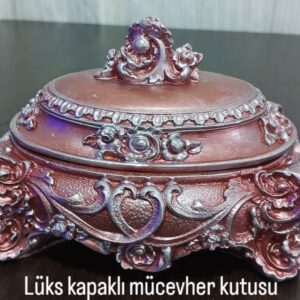 Kapaklı mücevher kutusu silikon kalıp