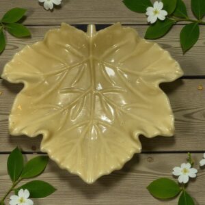 Yaprak tabak 3 âdet silikon kalıp