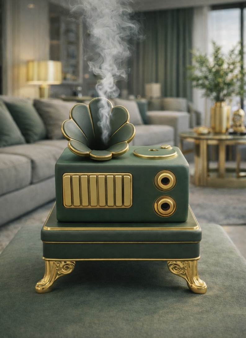 Gramofon tütsü silikon kalıp