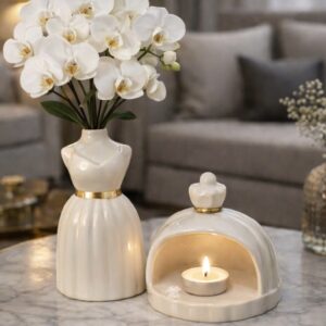 Vazo ve mumluk silikon kalıp no3