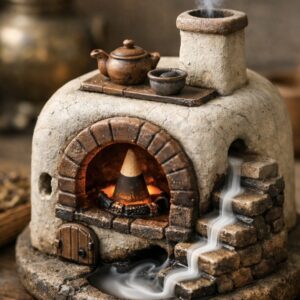 Rus sobası tütsülük silikon kalıp