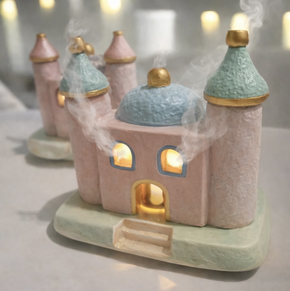 Camii tütsülük silikon kalıp 14x15 cm - Görsel 2