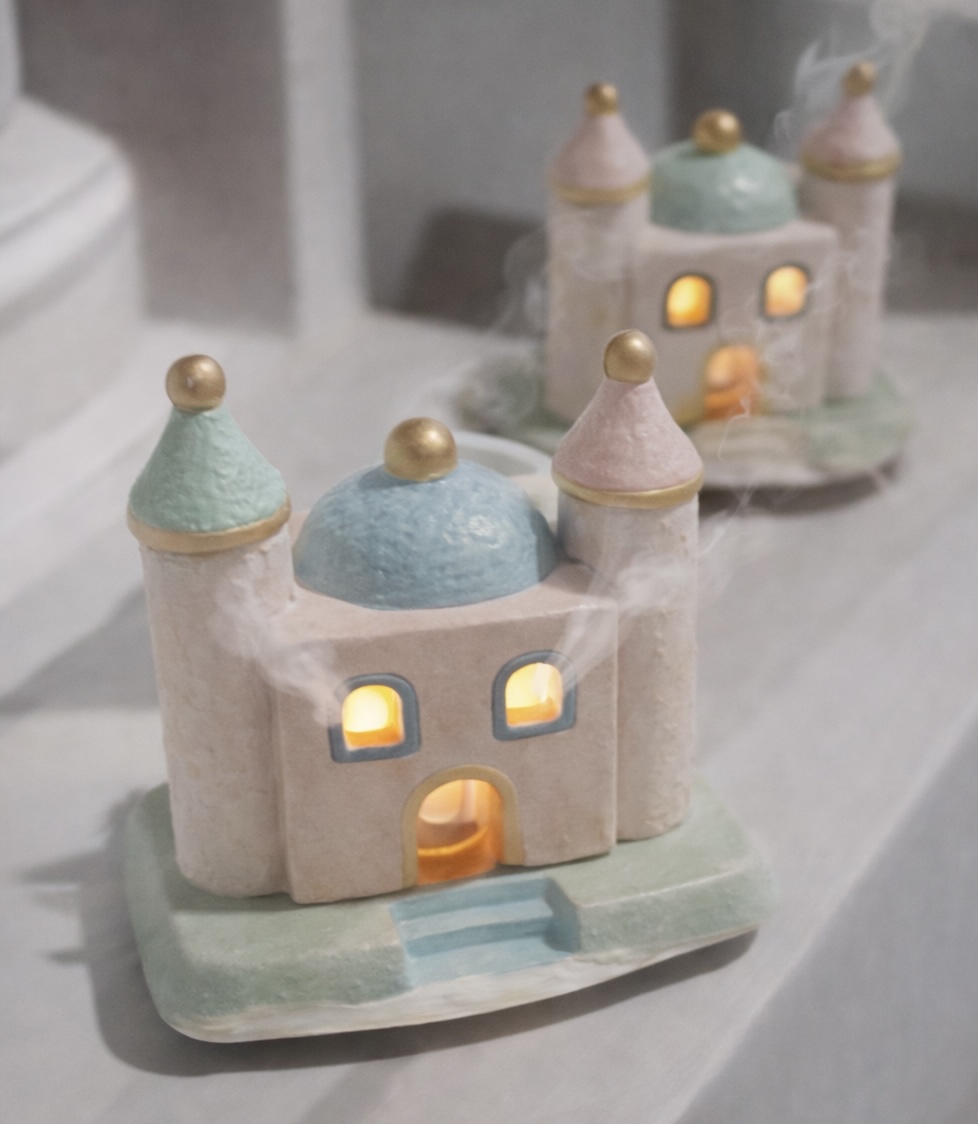 Camii tütsülük silikon kalıp 14x15 cm