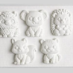 Kendin yap silikon kalıp hayvan set