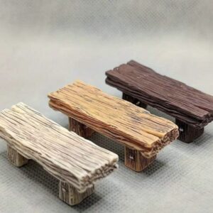 Minyatür tabure 3 lü silikon kalıp