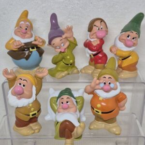 7 cüceler silikon kalıp 12 cm