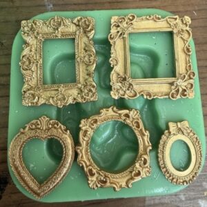 Çerçeve set 5 li silikon kalıp