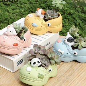 Cros terlik 4 lü saksı silikon kalıp