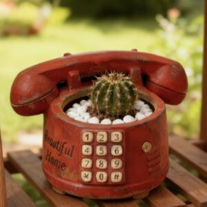 Telefon saksı  silikon kalıp 13 cm