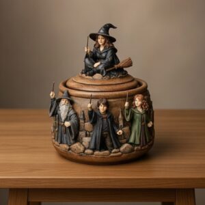 Harry Potter kapaklı kutu silikon kalıp