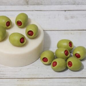 Zeytin mum silikon kalıp no1