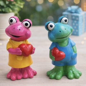Kurbağa ikili biblo silikon kalıp no 2
