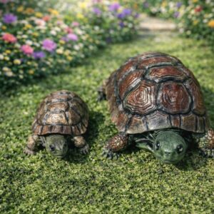 Kaplumbağa ikili biblo 15 cm 10 cm silikon kalıp