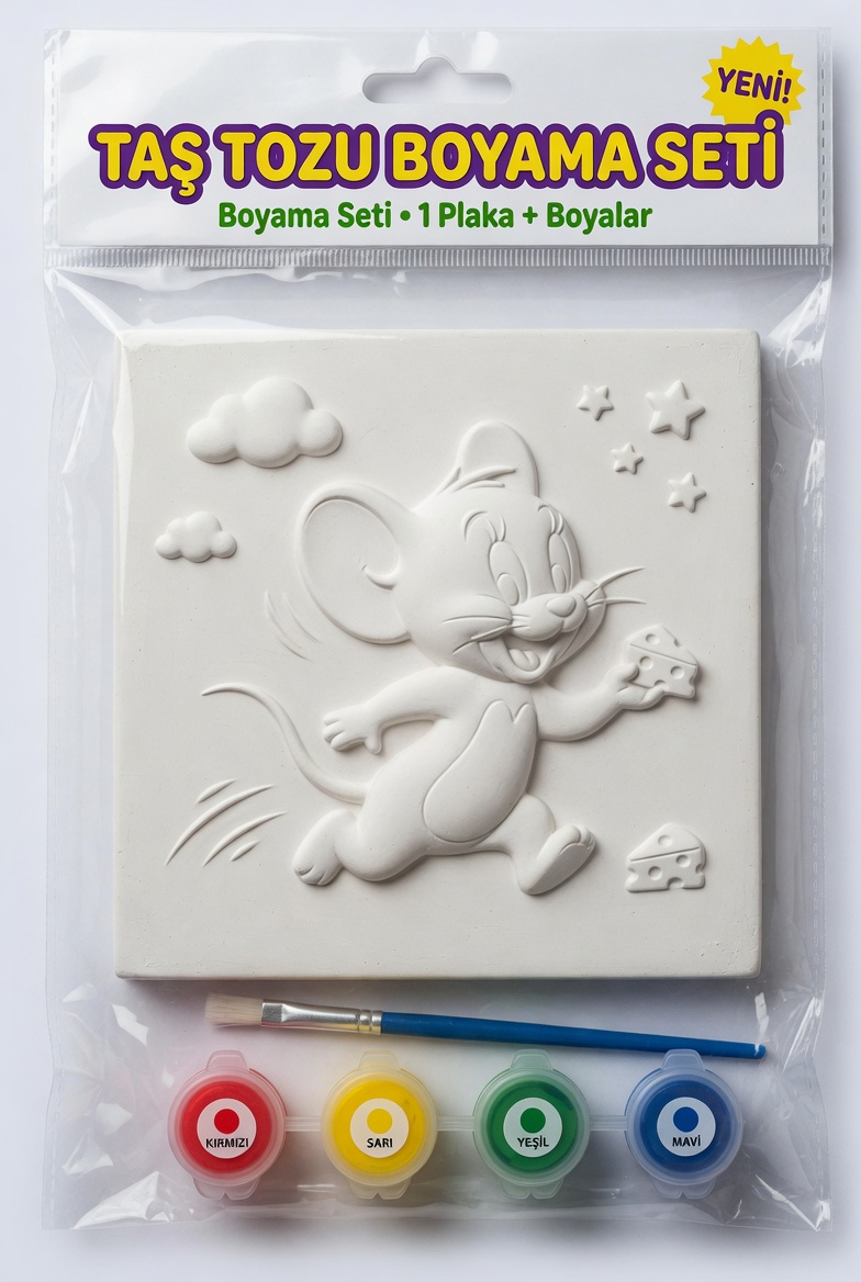 Boyama set silikon kalıpları 1 adet - Görsel 7