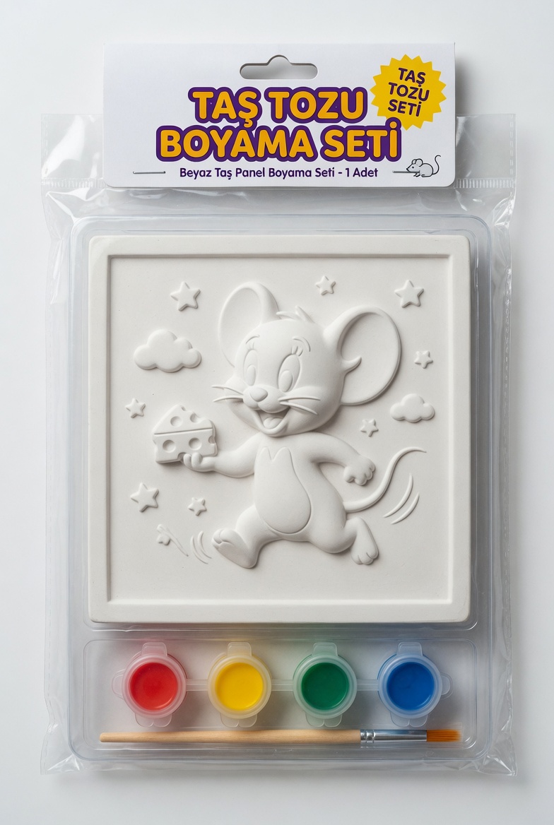 Boyama set silikon kalıpları 1 adet - Görsel 9