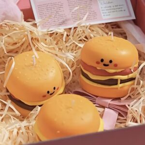 Hamburger mum silikon kalıp no1